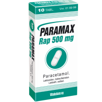 PARAMAX RAP 500 mg 10 fol tabletti