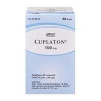 CUPLATON 100 mg 30 kpl kapseli, pehmeä