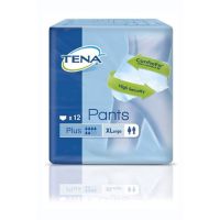 Tena Proskin Pants Plus xl inkohousut 12 kpl lant.ymp.120-160cm