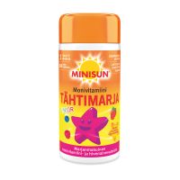 Minisun Multivitamin Junior Tähtimarja 100 purutabl