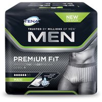 Tena Men Premium Fit M 12 kpl inkohousut miehille, lant.ymp. 75-100cm