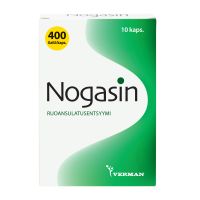 Nogasin 400 gaiu kaps 10 kpl