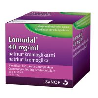 LOMUDAL 40 mg/ml 60 x 0,35 ml silmätipat, liuos, kerta-annospakkaus