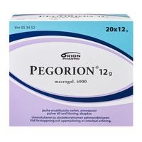 PEGORION 12 g 20 x 12 g jauhe oraaliliuosta varten, annospussi