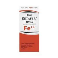 RETAFER 100 mg 100 fol depottabletti