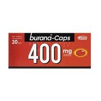 BURANA-CAPS 400 mg 20 fol kapseli, pehmeä