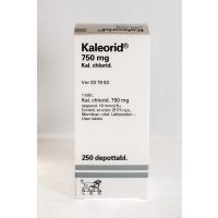 KALEORID 750 mg 250 kpl depottabletti