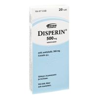 DISPERIN 500 mg 20 fol tabletti