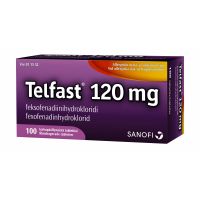 TELFAST 120 mg 100 fol tabletti, kalvopäällysteinen