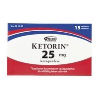 KETORIN 25 mg 15 fol tabletti