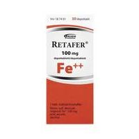 RETAFER 100 mg 30 fol depottabletti