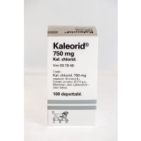 KALEORID 750 mg 100 kpl depottabletti