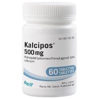 KALCIPOS 500 mg 60 kpl tabletti, kalvopäällysteinen