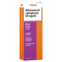 KETOCONAZOL RATIOPHARM 20 mg/ml 60 ml shampoo