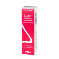 LASTIN 0,13 mg/annos 10 ml nenäsumute, liuos