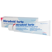 HIRUDOID FORTE 4,45 mg/g 100 g geeli