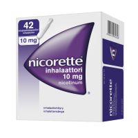 Nicorette Inhalaattori 10 mg 42 inhalaatiokapselia