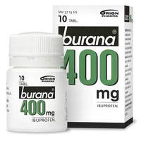 BURANA 400 mg 10 kpl tabletti, kalvopäällysteinen