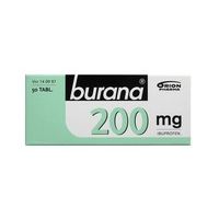 BURANA 200 mg 50 fol tabletti, kalvopäällysteinen