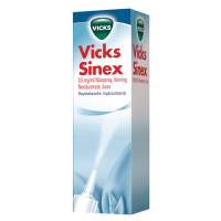 VICKS SINEX 0,5 mg/ml 15 ml nenäsumute, liuos