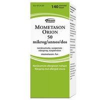 MOMETASON ORION 50 mikrog/annos 140 annosta nenäsumute, suspensio