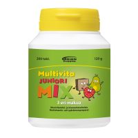 Multivita Juniori Mix monivitamiini 200 purutabl