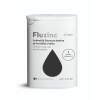 Apteq Fluzinc salmiakki 24 tabl