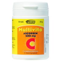 Multivita Ascorbin 50 tabl 500mg