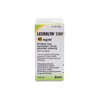 LECROLYN SINE 40 mg/ml 5 ml silmätipat, liuos