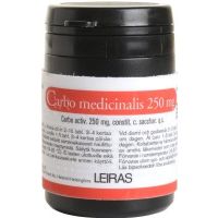 CARBO MEDICINALIS 250 mg 50 kpl tabletti