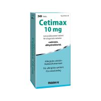 CETIMAX 10 mg 30 fol tabletti, kalvopäällysteinen