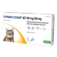 Fyperix Comp vet 50 mg / 60 mg 1 kpl paikallisvaleluliuos