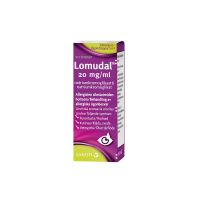 LOMUDAL 20 mg/ml 5 ml silmätipat, liuos