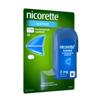 Nicorette Icemint 2 mg 20 kpl imeskelytabletti