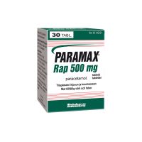 PARAMAX RAP 500 mg 30 kpl tabletti