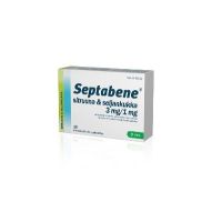 SEPTABENE SITRUUNA & SELJANKUKKA 3/1 mg 16 fol imeskelytabletti