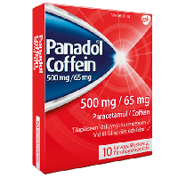 PANADOL COFFEIN 500/65 mg 10 fol tabletti, kalvopäällysteinen