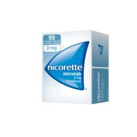 Nicorette Microtab 2 mg 90 kpl kielen alla hajoava tabletti