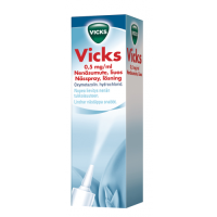 VICKS 0,5 mg/ml 15 ml nenäsumute, liuos