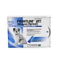 Frontline vet 100 mg/ml 4 x 1.34 ml paikallisvaleluliuos