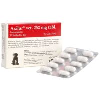 Axilur 250 mg 10 fol vet tabl