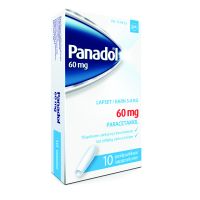 PANADOL 60 mg 10 kpl peräpuikko