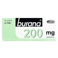 BURANA 200 mg 20 fol tabletti, kalvopäällysteinen