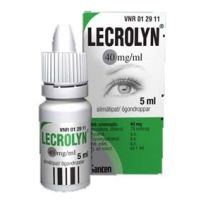 LECROLYN 40 mg/ml 5 ml silmätipat, liuos