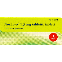 NORLEVO 1,5 mg 1 fol tabletti