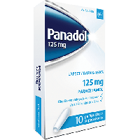 PANADOL 125 mg 10 kpl peräpuikko