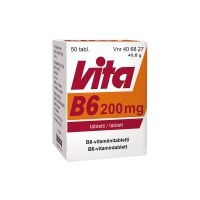 VITA-B6 200 mg 50 kpl tabletti