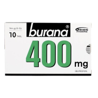 BURANA 400 mg 10 fol tabletti, kalvopäällysteinen