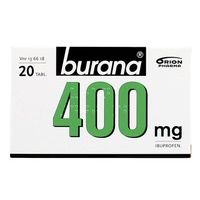 BURANA 400 mg 20 fol tabletti, kalvopäällysteinen