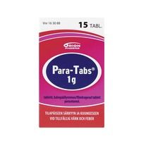 PARA-TABS 1000 mg 15 kpl tabletti, kalvopäällysteinen